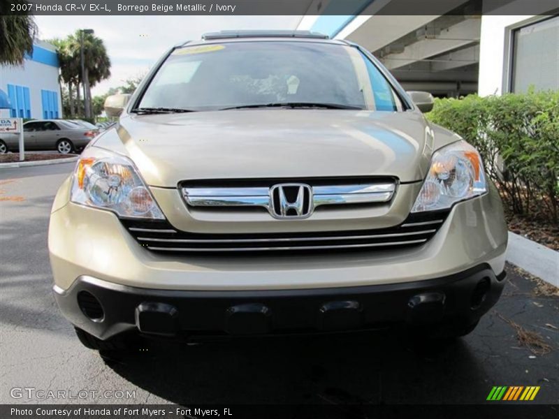 Borrego Beige Metallic / Ivory 2007 Honda CR-V EX-L