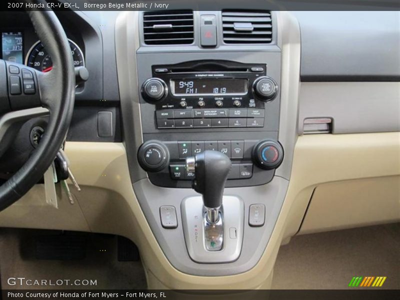 Borrego Beige Metallic / Ivory 2007 Honda CR-V EX-L