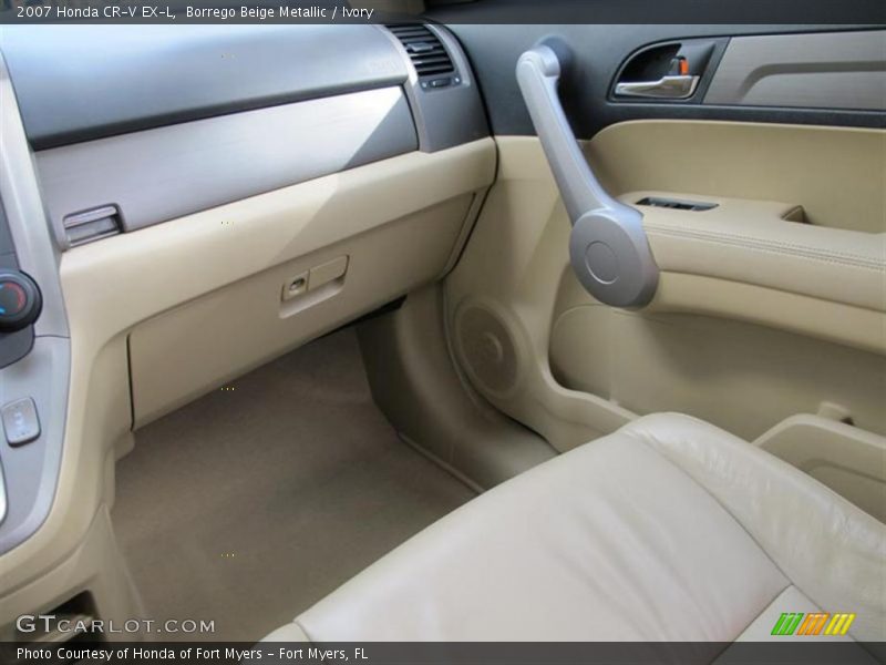 Borrego Beige Metallic / Ivory 2007 Honda CR-V EX-L