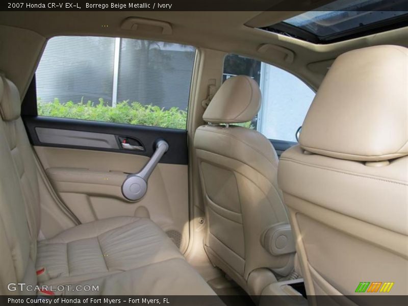 Borrego Beige Metallic / Ivory 2007 Honda CR-V EX-L