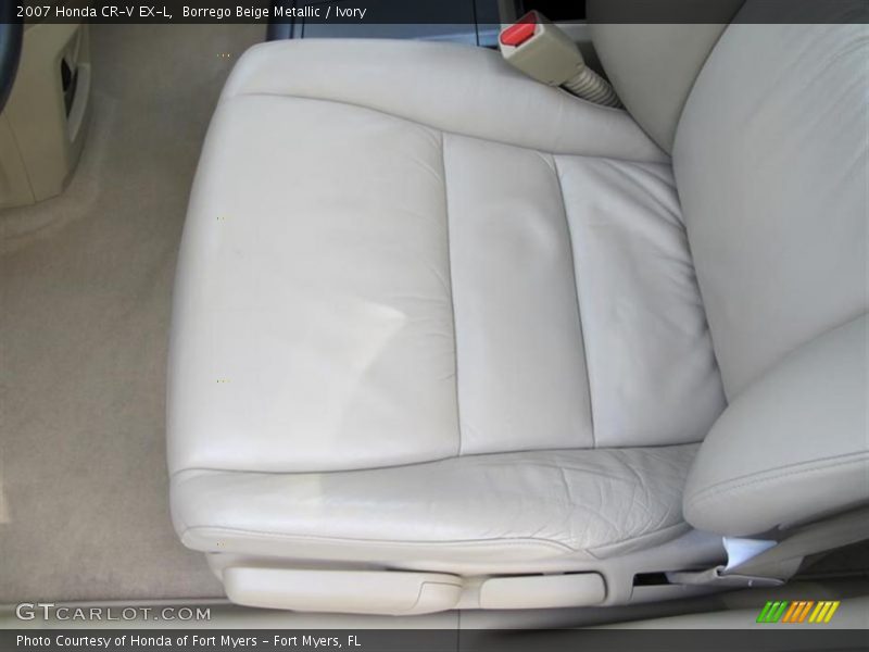 Borrego Beige Metallic / Ivory 2007 Honda CR-V EX-L
