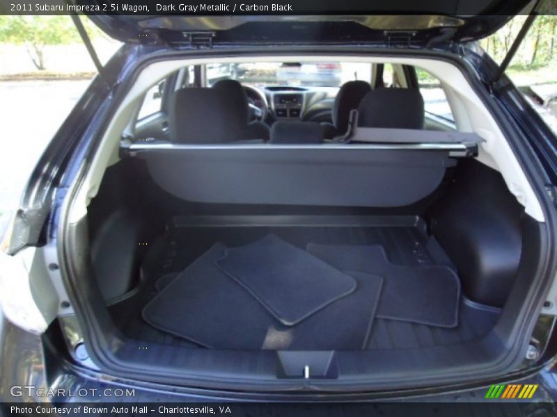 Dark Gray Metallic / Carbon Black 2011 Subaru Impreza 2.5i Wagon