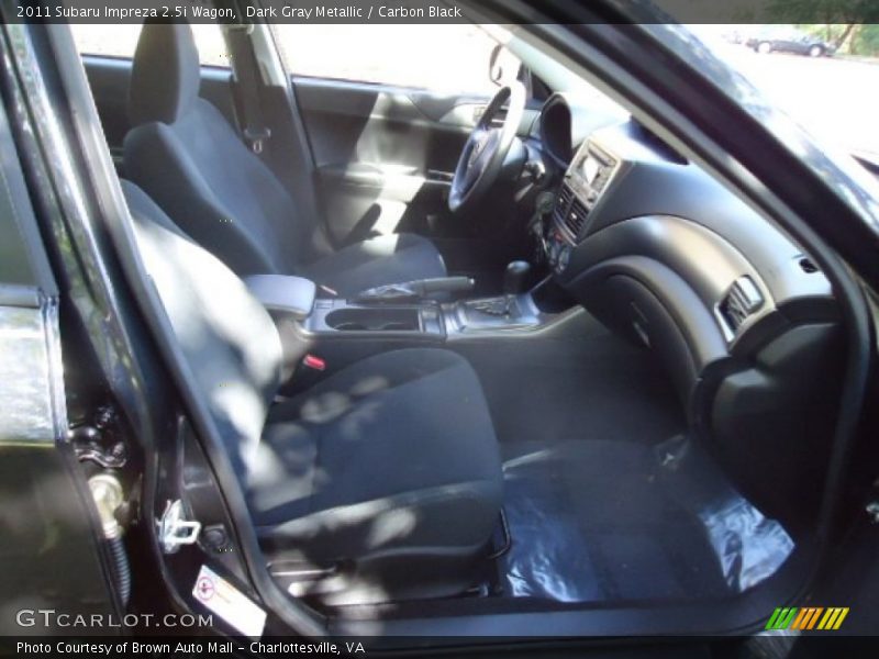 Dark Gray Metallic / Carbon Black 2011 Subaru Impreza 2.5i Wagon
