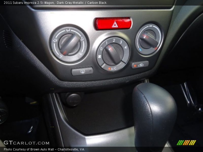 Dark Gray Metallic / Carbon Black 2011 Subaru Impreza 2.5i Wagon