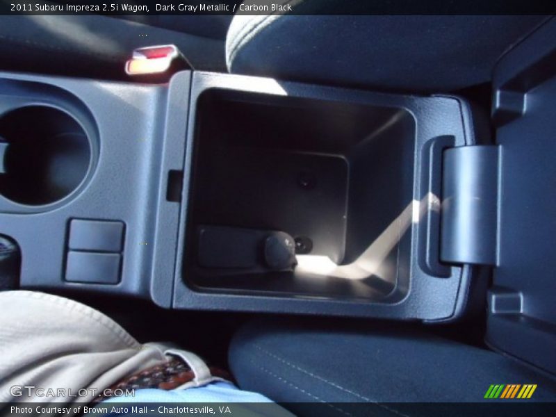 Dark Gray Metallic / Carbon Black 2011 Subaru Impreza 2.5i Wagon