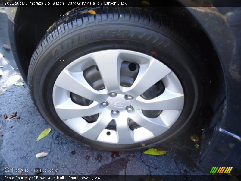 Dark Gray Metallic / Carbon Black 2011 Subaru Impreza 2.5i Wagon