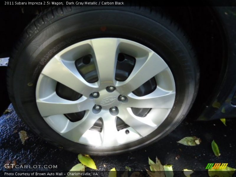 Dark Gray Metallic / Carbon Black 2011 Subaru Impreza 2.5i Wagon