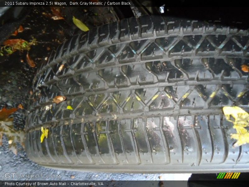 Dark Gray Metallic / Carbon Black 2011 Subaru Impreza 2.5i Wagon