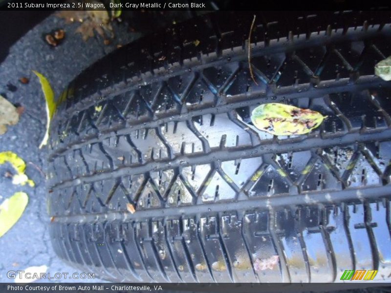 Dark Gray Metallic / Carbon Black 2011 Subaru Impreza 2.5i Wagon