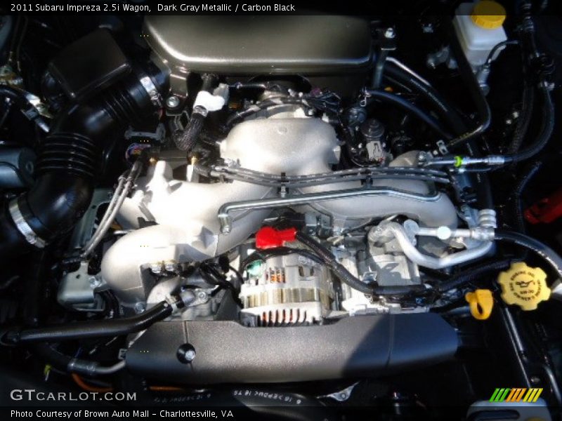 Dark Gray Metallic / Carbon Black 2011 Subaru Impreza 2.5i Wagon