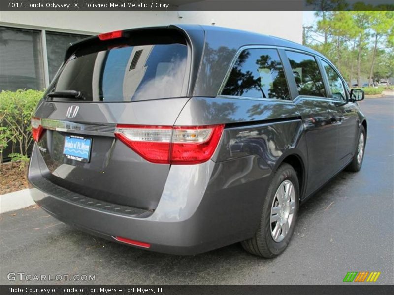 Polished Metal Metallic / Gray 2012 Honda Odyssey LX