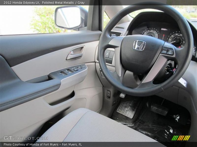 Polished Metal Metallic / Gray 2012 Honda Odyssey LX