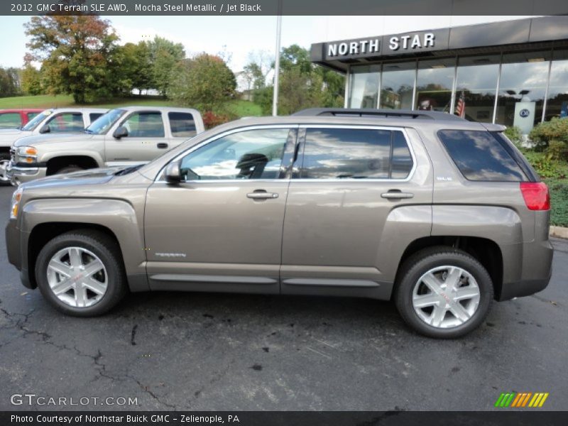 Mocha Steel Metallic / Jet Black 2012 GMC Terrain SLE AWD