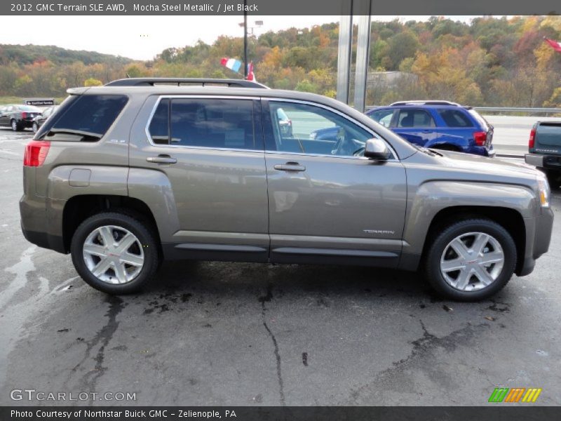 Mocha Steel Metallic / Jet Black 2012 GMC Terrain SLE AWD
