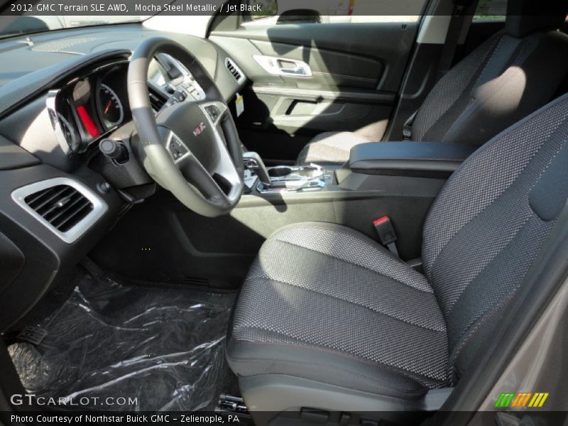 Mocha Steel Metallic / Jet Black 2012 GMC Terrain SLE AWD