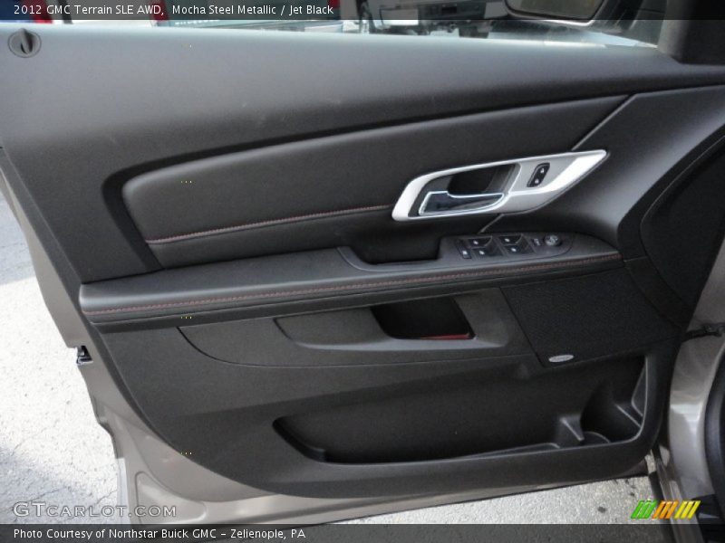 Mocha Steel Metallic / Jet Black 2012 GMC Terrain SLE AWD