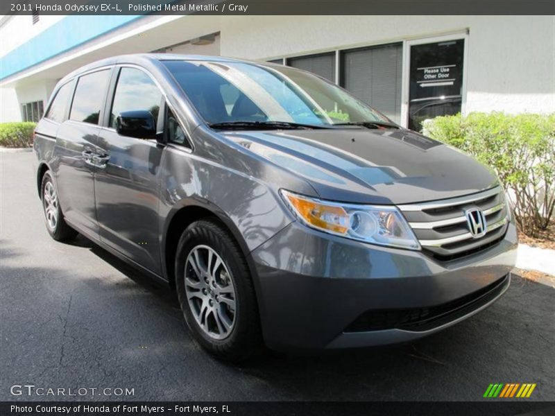 Polished Metal Metallic / Gray 2011 Honda Odyssey EX-L