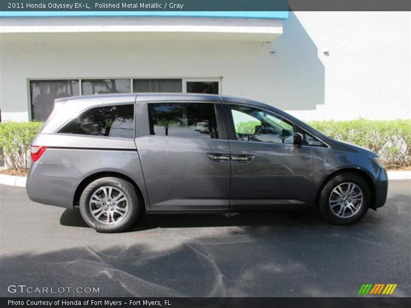 Polished Metal Metallic / Gray 2011 Honda Odyssey EX-L