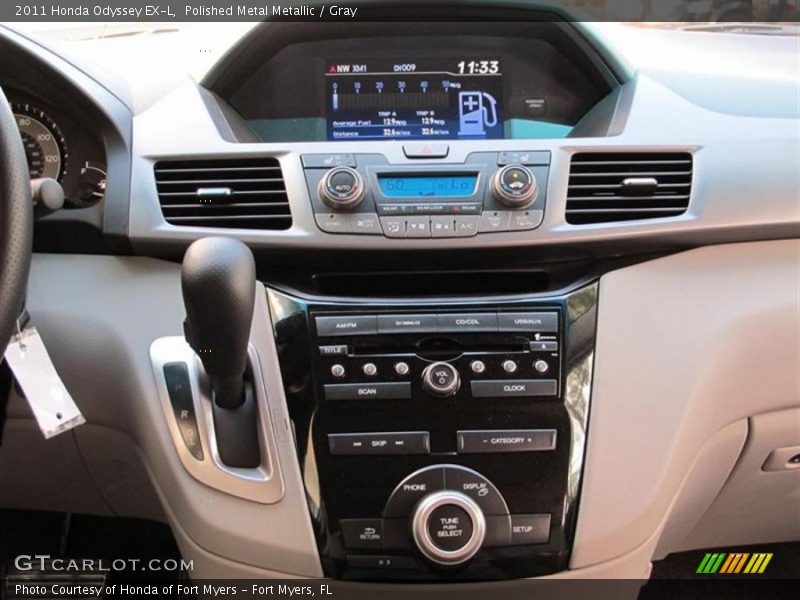 Polished Metal Metallic / Gray 2011 Honda Odyssey EX-L
