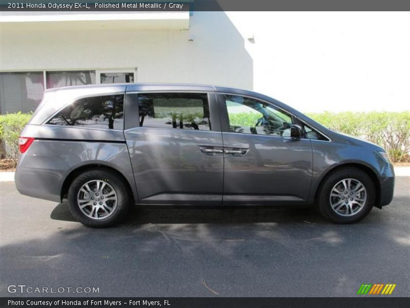 Polished Metal Metallic / Gray 2011 Honda Odyssey EX-L