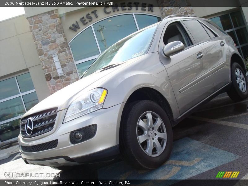Pewter Metallic / Ash 2006 Mercedes-Benz ML 350 4Matic