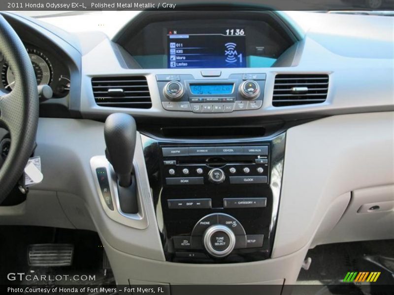 Polished Metal Metallic / Gray 2011 Honda Odyssey EX-L