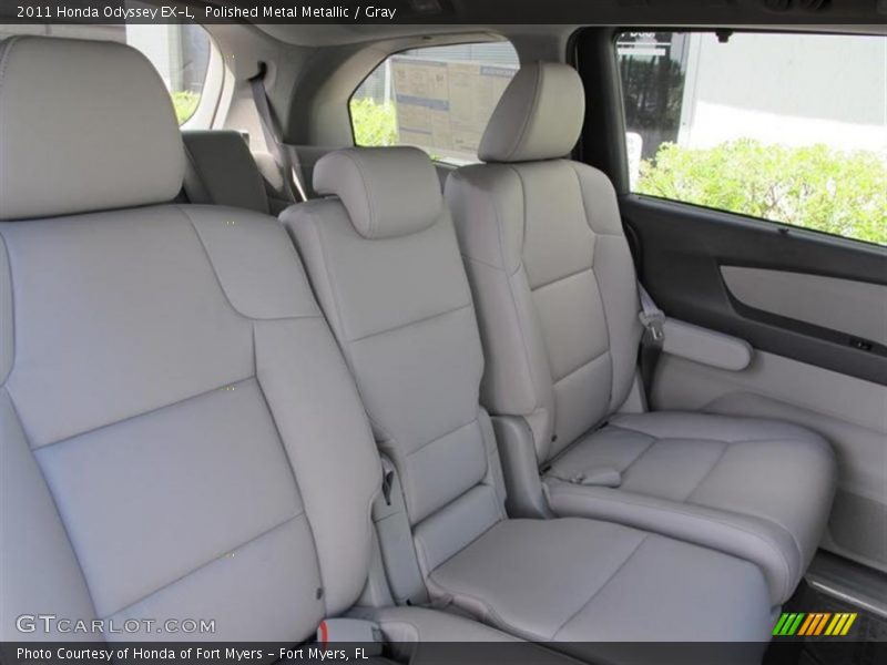 Polished Metal Metallic / Gray 2011 Honda Odyssey EX-L