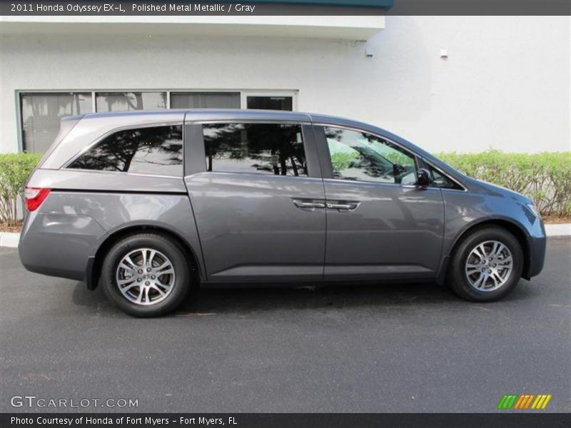 Polished Metal Metallic / Gray 2011 Honda Odyssey EX-L