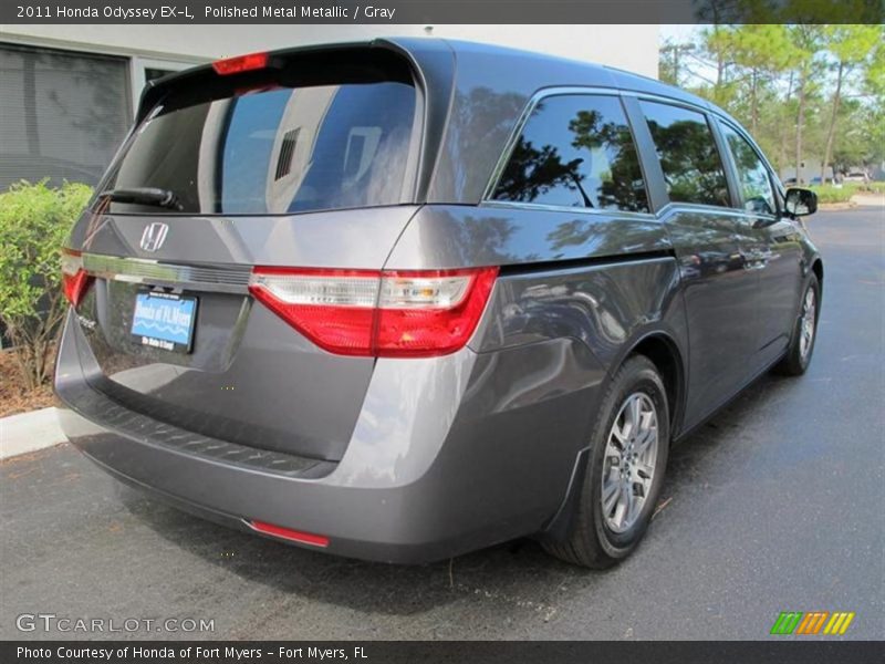 Polished Metal Metallic / Gray 2011 Honda Odyssey EX-L