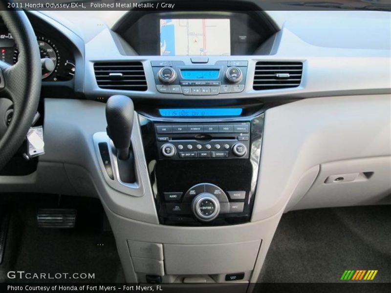 Polished Metal Metallic / Gray 2011 Honda Odyssey EX-L
