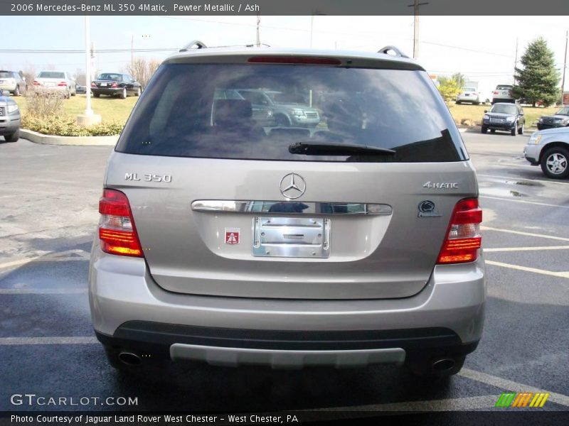 Pewter Metallic / Ash 2006 Mercedes-Benz ML 350 4Matic