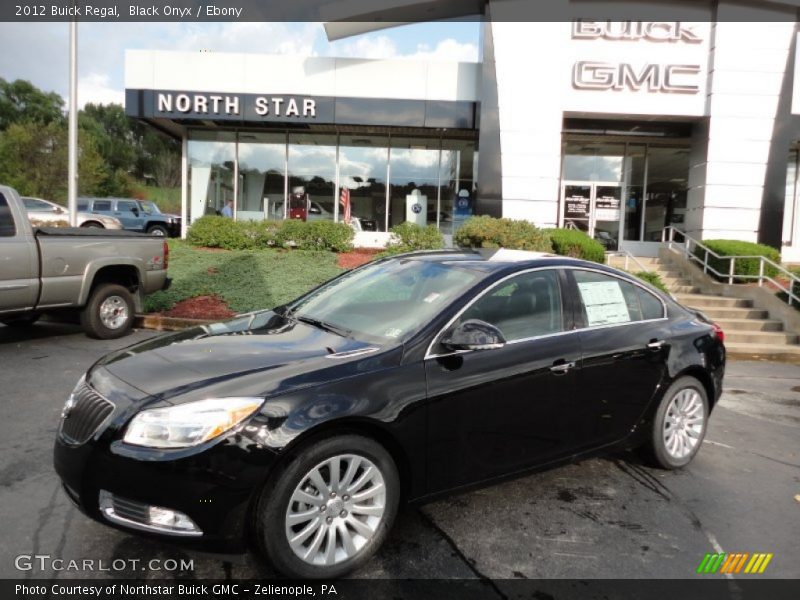 Black Onyx / Ebony 2012 Buick Regal