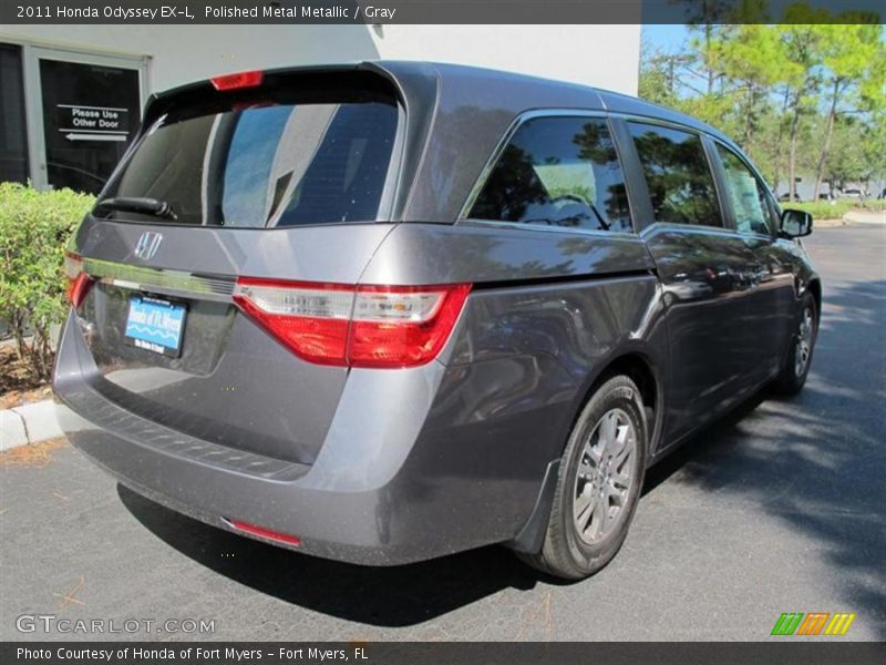 Polished Metal Metallic / Gray 2011 Honda Odyssey EX-L