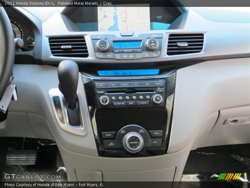 Polished Metal Metallic / Gray 2011 Honda Odyssey EX-L
