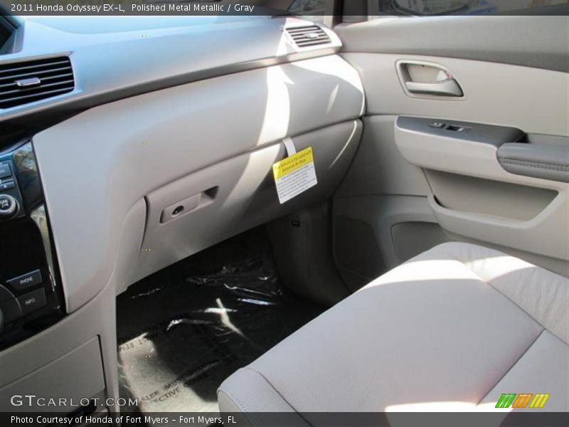 Polished Metal Metallic / Gray 2011 Honda Odyssey EX-L