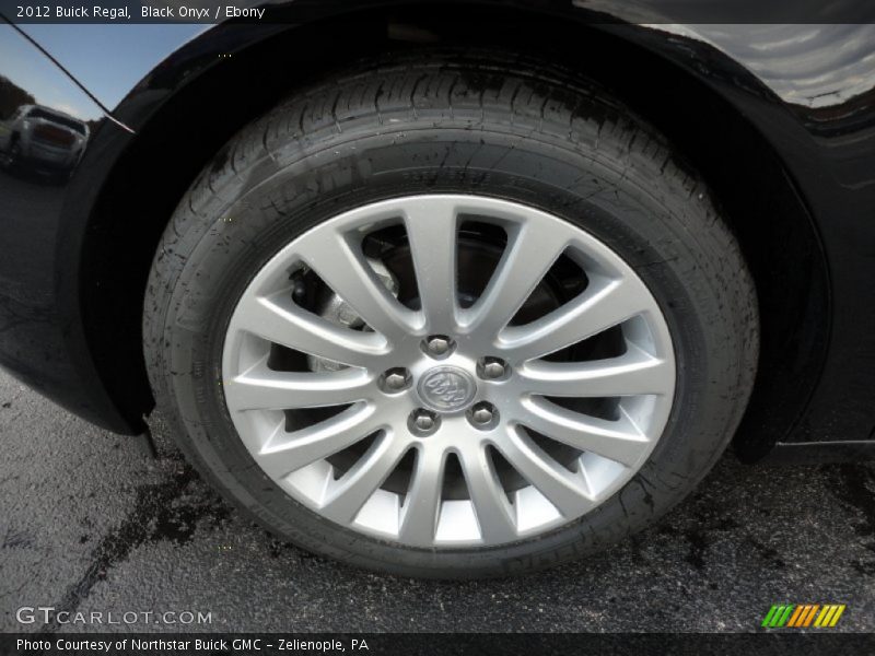 Black Onyx / Ebony 2012 Buick Regal