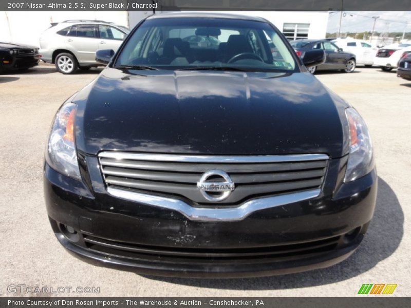 Super Black / Charcoal 2007 Nissan Altima 2.5 S