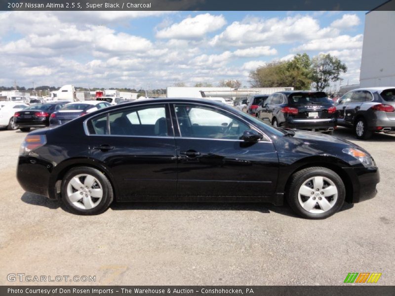 Super Black / Charcoal 2007 Nissan Altima 2.5 S