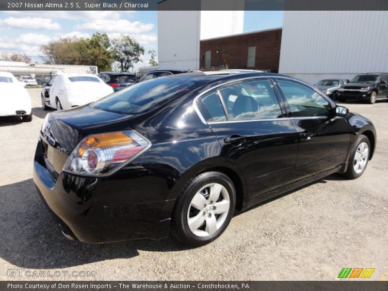 Super Black / Charcoal 2007 Nissan Altima 2.5 S