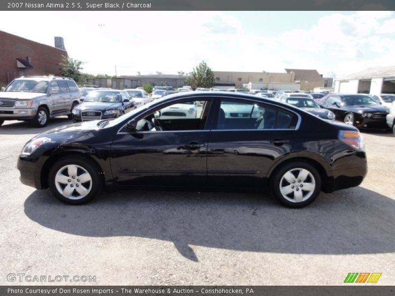 Super Black / Charcoal 2007 Nissan Altima 2.5 S