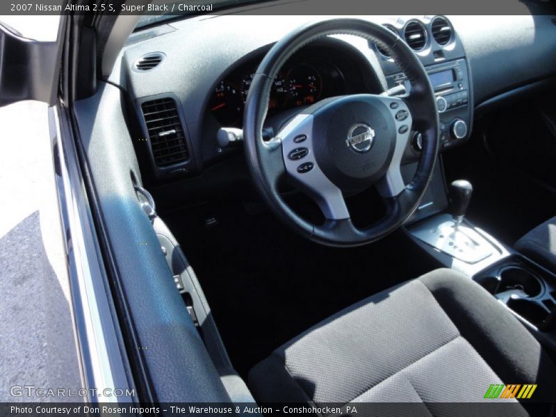 Super Black / Charcoal 2007 Nissan Altima 2.5 S