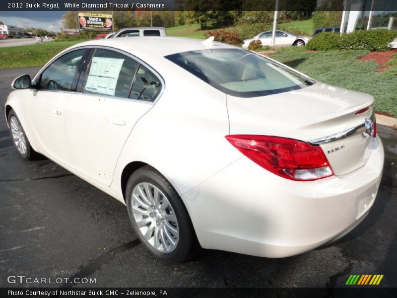 White Diamond Tricoat / Cashmere 2012 Buick Regal