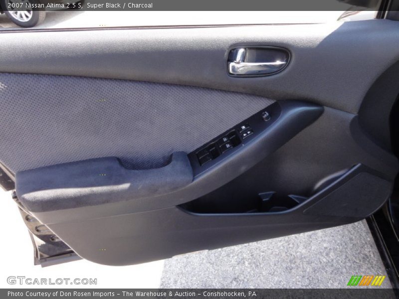Super Black / Charcoal 2007 Nissan Altima 2.5 S