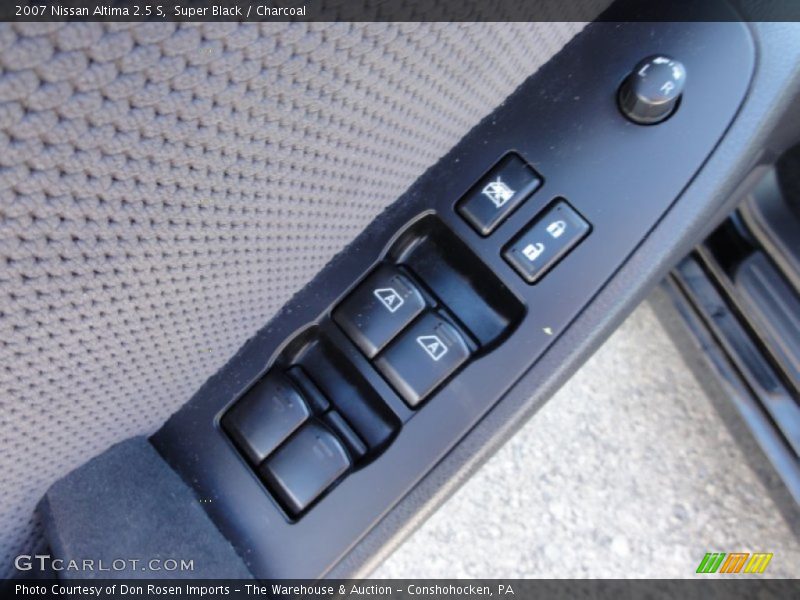 Super Black / Charcoal 2007 Nissan Altima 2.5 S