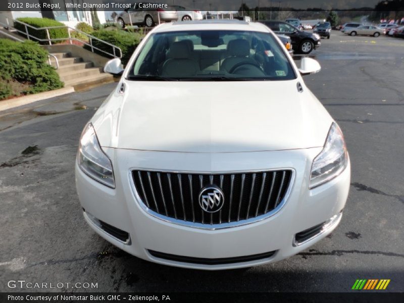 White Diamond Tricoat / Cashmere 2012 Buick Regal