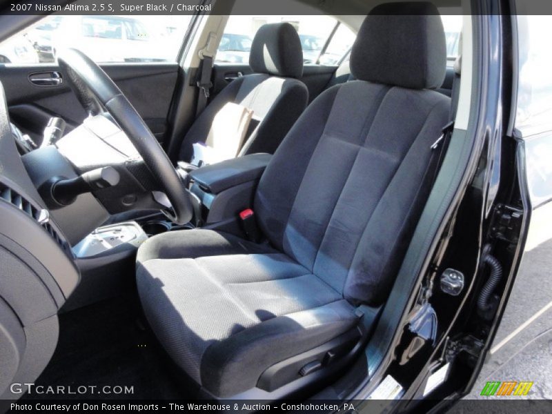 Super Black / Charcoal 2007 Nissan Altima 2.5 S