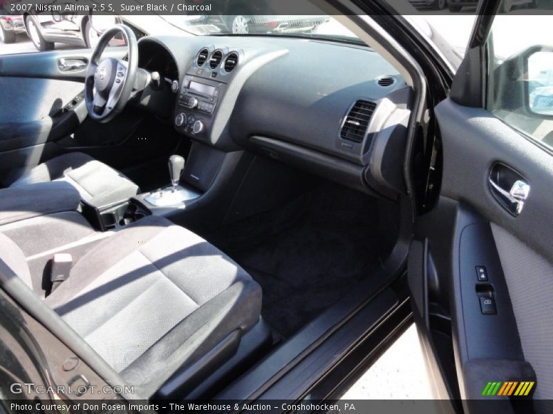 Super Black / Charcoal 2007 Nissan Altima 2.5 S