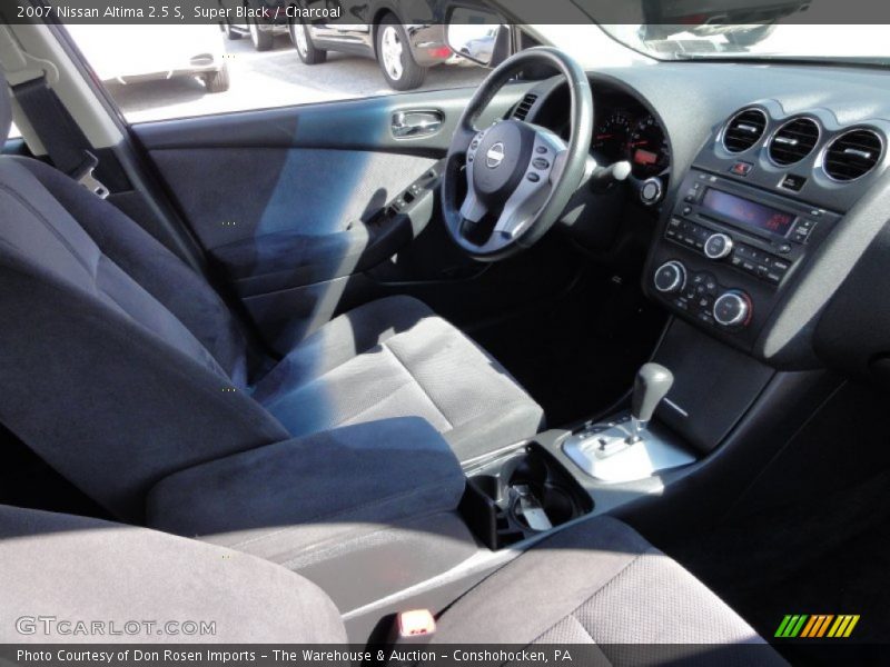 Super Black / Charcoal 2007 Nissan Altima 2.5 S