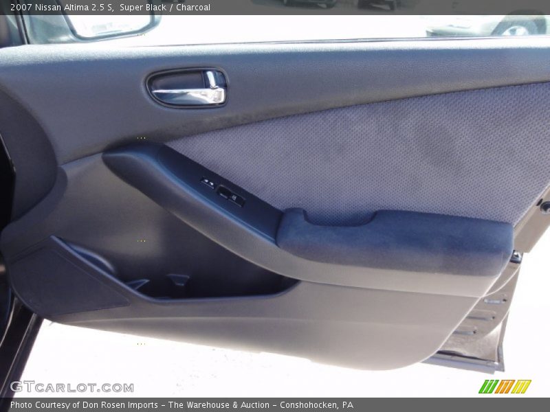 Super Black / Charcoal 2007 Nissan Altima 2.5 S