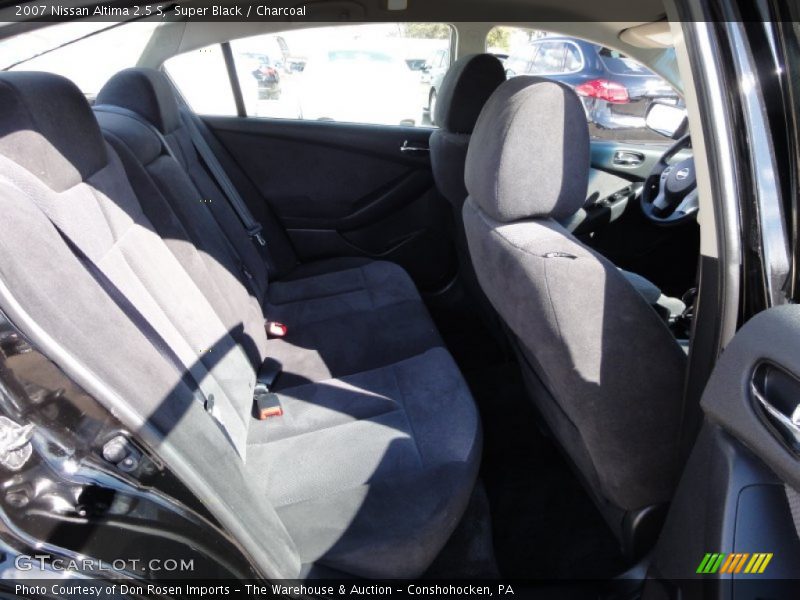Super Black / Charcoal 2007 Nissan Altima 2.5 S